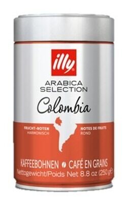 Kafijas pupiņas ILLY Arabica Selection Kolumbija, 250g